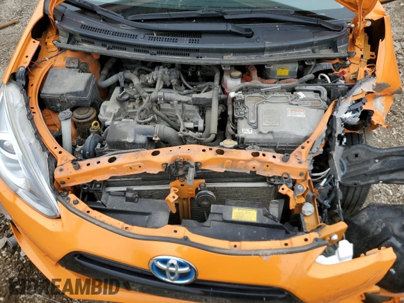 2015 Toyota Prius One with VIN JTDKDTB33F1090379, listed as a Copart auction lot 50988905 with 109,282 mi miles and Salvage Title. Bid and sale history available at carsss.com. Image 12.