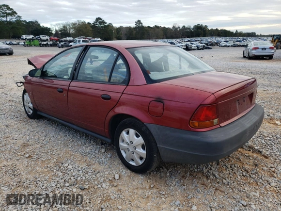 1999 Saturn SL with VIN 1G8ZH5288XZ201788, listed as a Copart auction lot 88923435 with 196,148 mi miles and Salvage Title. Bid and sale history available at carsss.com. Image 2.