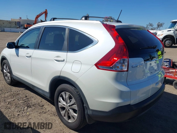 2014 Honda CR-V EX-L with VIN 5J6RM3H75EL038743, listed as a IAAI auction lot 41827047 with 92,513 mi miles and . Bid and sale history available at carsss.com. Image 3.