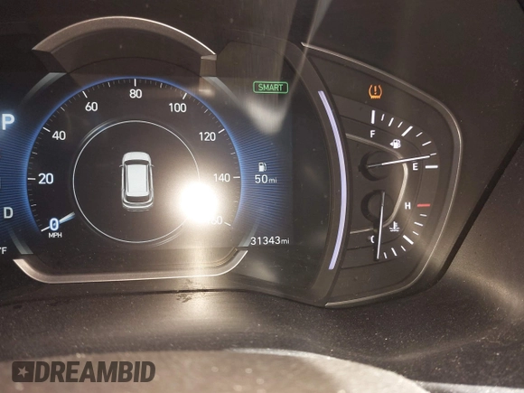 2019 Hyundai Santa Fe Ultimate with VIN 5NMS5CAA0KH067753, listed as a IAAI auction lot 41884396 with 31,343 mi miles and . Bid and sale history available at DreamBid. Image 15.