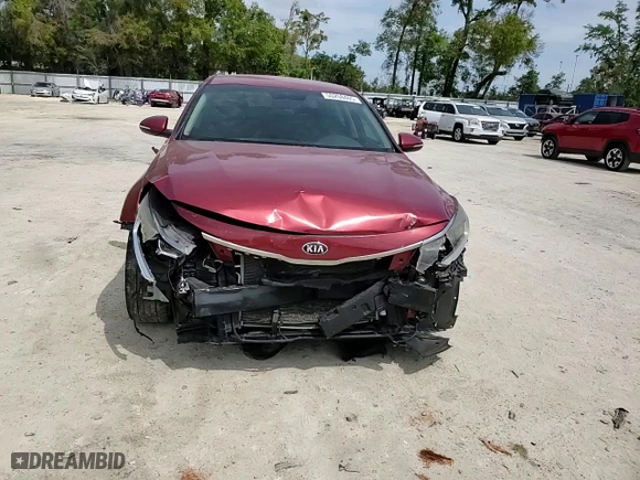 2018 Kia Optima S with VIN 5XXGT4L34JG187410, listed as a Copart auction lot 50208465 with 145,632 mi miles and Salvage Title. Bid and sale history available at carsss.com. Image 10.