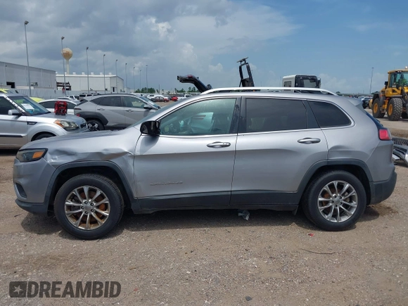 2019 Jeep Cherokee Altitude with VIN 1C4PJLLB5KD151339, listed as a IAAI auction lot 42755601 with 92,878 mi miles and . Bid and sale history available at DreamBid. Image 14.