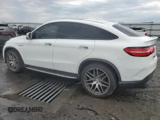 2018 Mercedes-Benz GLE 63 S AMG with VIN 4JGED7FB8JA098150, listed as a Copart auction lot 52983805 with 81,804 mi miles and Salvage title. Bid and sale history available at DreamBid. Image 2.