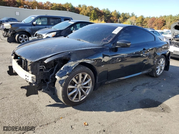 2014 Infiniti Q60 Coupe with VIN JN1CV6EL6EM130047, listed as a Copart auction lot 76659144 with NaN miles and Non Repairable. Bid and sale history available at carsss.com. Image 1.