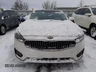 2017 Kia Cadenza Premium with VIN KNALC4J1XH5093477, listed as a Copart auction lot 41526625 with 164,898 mi miles and Non Repairable. Bid and sale history available at carsss.com. Image 5.