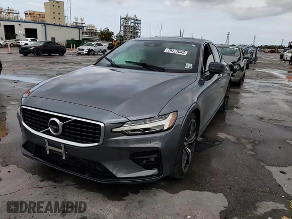 2019 Volvo S60 R-Design with VIN 7JRA22TM8KG015933, listed as a Copart auction lot 78727043 with 44,512 mi miles. Bid and sale history available at carsss.com. Image 11.