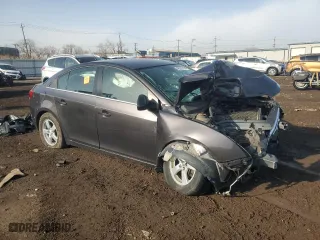 2014 Chevrolet Cruze 1LT with VIN 1G1PC5SB1E7406992, listed as a Copart auction lot 49529705 with 0 mi miles and Salvage Title. Bid and sale history available at carsss.com. Image 4.