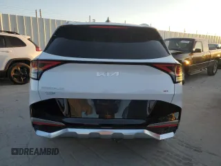 2023 Kia Sportage SX with VIN 5XYK4CAF4PG029166, listed as a Copart auction lot 48548095 with 83,305 mi miles and Salvage Title. Bid and sale history available at DreamBid. Image 6.