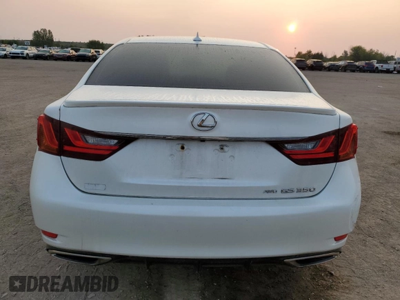 2013 Lexus GS 350 with VIN JTHCE1BL6D5016688, listed as a Copart auction lot 71495144 with 195,710 mi miles and Salvage Title. Bid and sale history available at carsss.com. Image 6.