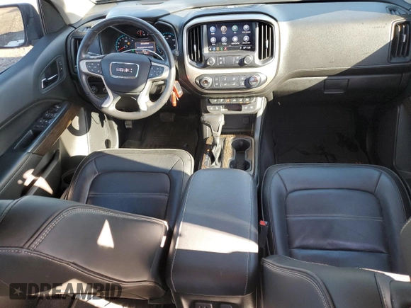 2020 GMC Canyon 4WD Denali with VIN 1GTG6EEN2L1131363, listed as a Copart auction lot 83033354 with 52,694 mi miles and Salvage Title. Bid and sale history available at carsss.com. Image 8.