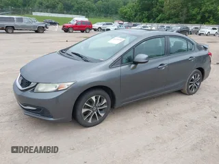 2013 Honda Civic EX with VIN 2HGFB2F8XDH502546, listed as a IAAI auction lot 42220799 with 252,887 mi miles and . Bid and sale history available at DreamBid. Image 2.