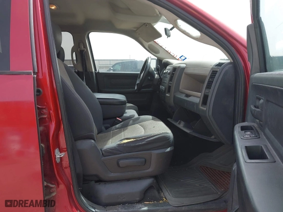 2010 Dodge Ram 1500 ST with VIN 1D7RB1GKXAS134752, listed as a IAAI auction lot 41804336 with 154,908 mi miles. Bid and sale history available at carsss.com. Image 5.