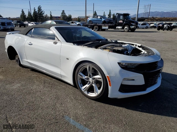 2019 Chevrolet Camaro 2SS with VIN 1G1FH3D73K0113755, listed as a Copart auction lot 87874525 with 65,533 mi miles and Salvage Title. Bid and sale history available at carsss.com. Image 4.