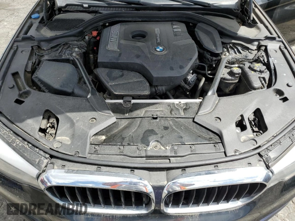 2018 BMW 5 Series 530i with VIN WBAJA5C53JWA37144, listed as a Copart auction lot 51614125 with 108,527 mi miles and Clean Title. Bid and sale history available at carsss.com. Image 11.
