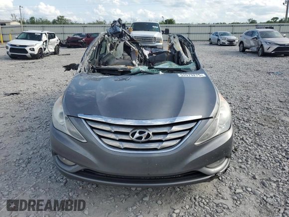 2013 Hyundai Sonata Limited with VIN 5NPEC4AC1DH580090, listed as a Copart auction lot 53973275 with Not Provided miles and Salvage Title. Bid and sale history available at DreamBid. Image 5.