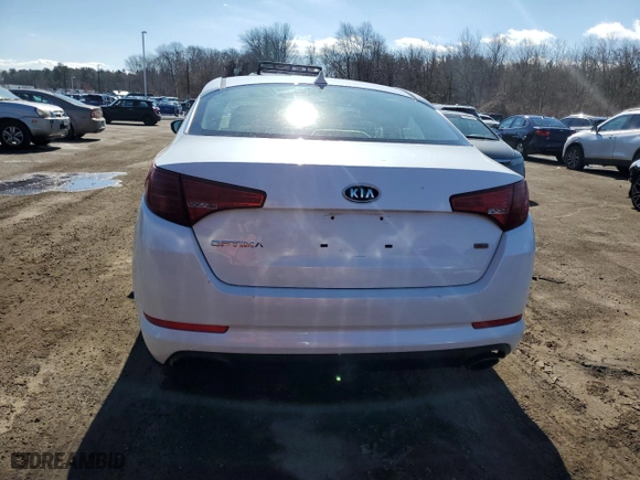2011 Kia Optima LX with VIN KNAGM4A79B5080424, listed as a Copart auction lot 46831425 with 150,028 mi miles and Clean Title. Bid and sale history available at carsss.com. Image 6.