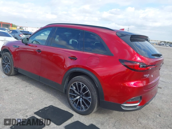 2025 Mazda CX-70 Premium Plus with VIN JM3KJEHA4S1112319, listed as a IAAI auction lot 41908798 with 7,712 mi miles and . Bid and sale history available at DreamBid. Image 3.
