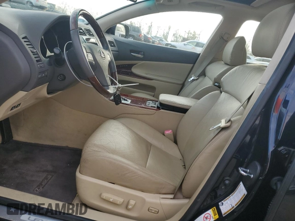 2009 Lexus GS 350 with VIN JTHBE96S090044387, listed as a Copart auction lot 81562084 with 56,045 mi miles and Salvage Title. Bid and sale history available at carsss.com. Image 7.