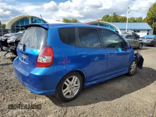 2008 Honda Fit Sport with VIN JHMGD38648S048984, listed as a Copart auction lot 73504714 with 138,657 mi miles and Salvage Title. Bid and sale history available at carsss.com. Image 3.