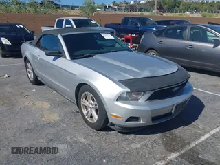 2012 Ford Mustang V6 with VIN 1ZVBP8EM7C5254467, listed as a IAAI auction lot 42683924 with 158,382 mi miles and . Bid and sale history available at DreamBid. Image 1.