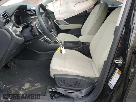 2021 Audi Q3 S line Premium with VIN WA1DECF39M1035751, listed as a Copart auction lot 46056693 with 5,161 mi miles and . Bid and sale history available at DreamBid. Image 7.