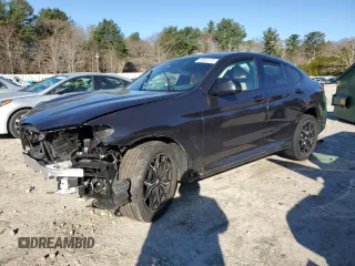 2022 BMW X4 M40i with VIN 5UX43DT03N9K31827, listed as a Copart auction lot 50603775 with Not provided miles and Salvage title. Bid and sale history available at DreamBid. Image 1.