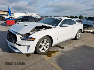 2018 Ford Mustang EcoBoost with VIN 1FA6P8TH1J5107977, listed as a Copart auction lot 61400785 with 89,251 mi miles and Salvage title. Bid and sale history available at DreamBid. Image 1.
