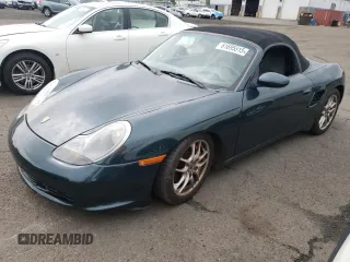 2004 Porsche Boxster S z VIN WP0CB29814U660476, wystawiony jako Copart lot #61695515 z przebiegiem Nie podano mil oraz Czysty tytuł • Clean title. Historia ofert i sprzedaży dostępna na DreamBid. Obrazek 1.