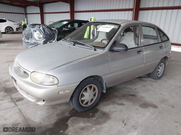 1997 Ford Aspire with VIN KNJLT06H0V6215753, listed as a IAAI auction lot 41504661 with NaN miles. Bid and sale history available at carsss.com. Image 2.