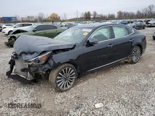 2018 Kia Cadenza Premium with VIN KNALC4J16J5127386, listed as a Copart auction lot 78910854 with 0 mi miles and Salvage Title. Bid and sale history available at carsss.com. Image 1.