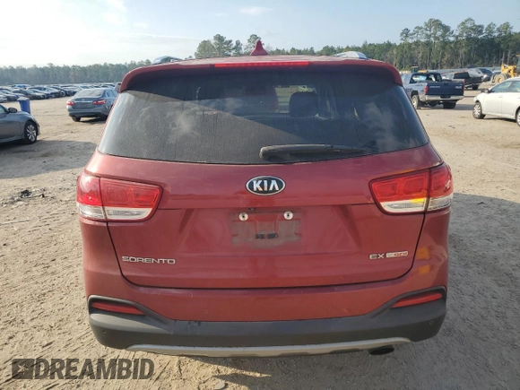 2017 Kia Sorento EX with VIN 5XYPH4A17HG215841, listed as a Copart auction lot 44228975 with 139,968 mi miles and Salvage title. Bid and sale history available at DreamBid. Image 6.