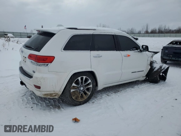 2017 Jeep Grand Cherokee Overland with VIN 1C4RJFCT3HC822900, listed as a Copart auction lot 45709715 with 0 mi miles and Clean Title. Bid and sale history available at carsss.com. Image 3.