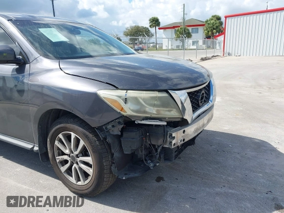 2014 Nissan Pathfinder Platinum with VIN 5N1AR2MN4EC703503, listed as a IAAI auction lot 41544972 with 162,287 mi miles and . Bid and sale history available at DreamBid. Image 13.