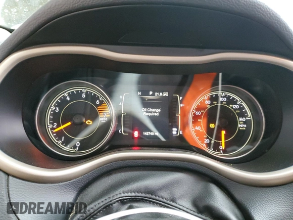 2016 Jeep Cherokee 75th Anniversary with VIN 1C4PJLCB9GW307488, listed as a Copart auction lot 50942825 with 142,740 mi miles and Salvage Title. Bid and sale history available at carsss.com. Image 9.