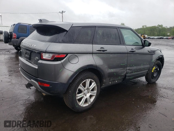 2018 Land Rover Range Rover Evoque SE with VIN SALVP2RXXJH312254, listed as a Copart auction lot 58063505 with 91,553 mi miles and Salvage title. Bid and sale history available at DreamBid. Image 3.