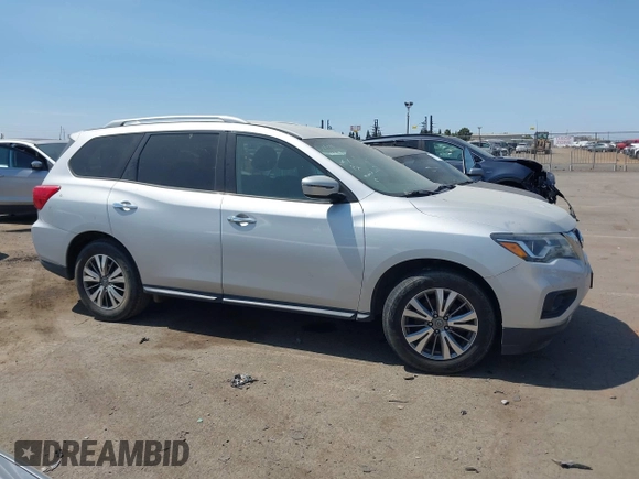 2019 Nissan Pathfinder SV with VIN 5N1DR2MN1KC624928, listed as a IAAI auction lot 42571925 with 77,427 mi miles and . Bid and sale history available at DreamBid. Image 13.