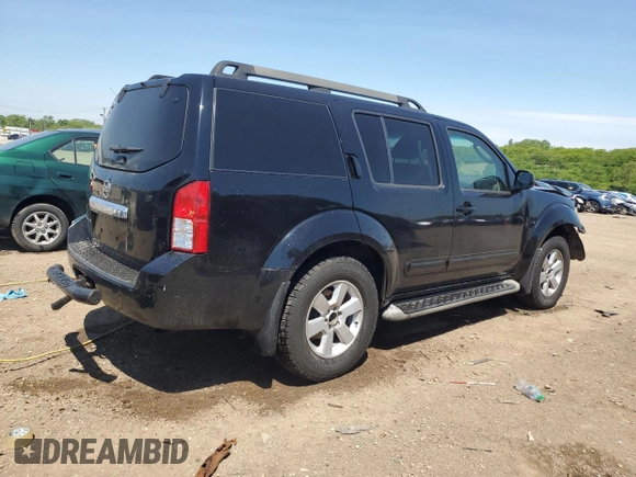 2011 Nissan Pathfinder S with VIN 5N1AR1NB6BC613070, listed as a Copart auction lot 58966095 with 114,489 mi miles and Salvage title. Bid and sale history available at DreamBid. Image 3.
