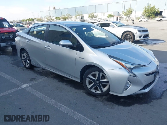 2016 Toyota Prius Four with VIN JTDKARFU1G3004619, listed as a IAAI auction lot 42432730 with 93,471 mi miles and . Bid and sale history available at DreamBid. Image 1.