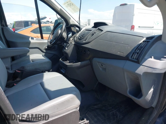 2018 Ford Transit with VIN 1FTYE1YM6JKA38498, listed as a IAAI auction lot 42522740 with 117,220 mi miles and . Bid and sale history available at DreamBid. Image 5.