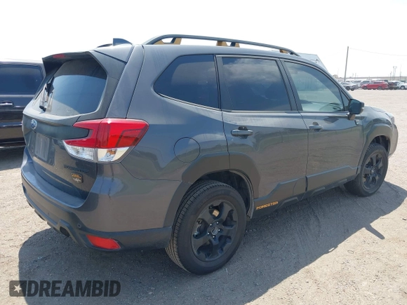 2023 Subaru Forester Wilderness with VIN JF2SKAMC1PH503305, listed as a IAAI auction lot 42054574 with Not provided miles and . Bid and sale history available at DreamBid. Image 4.
