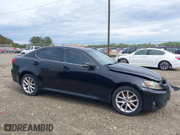 2011 Lexus IS 250 with VIN JTHCF5C26B5048550, listed as a IAAI auction lot 41874477 with 284,362 mi miles. Bid and sale history available at carsss.com. Image 13.