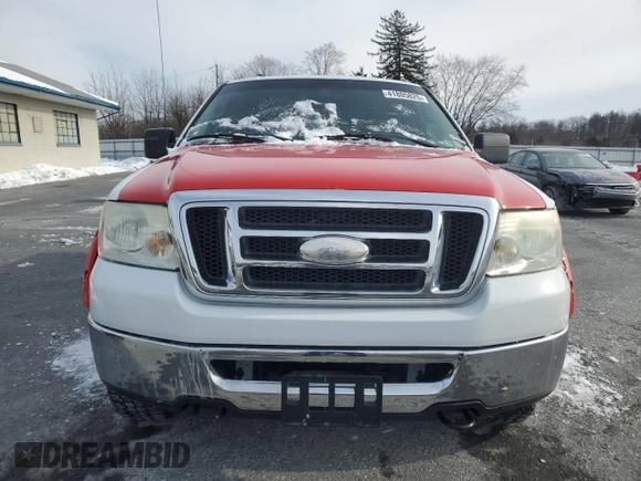 2007 Ford F-150 STX with VIN 1FTRX14W17KC27901, listed as a Copart auction lot 41805825 with 266,784 mi miles and Clean Title. Bid and sale history available at carsss.com. Image 5.