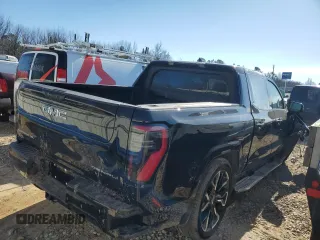 2025 GMC Sierra 1500 with VIN 1GT40LEL1SU402045, listed as a Copart auction lot 89329675 with Not Provided miles and Salvage Title. Bid and sale history available at DreamBid. Image 3.