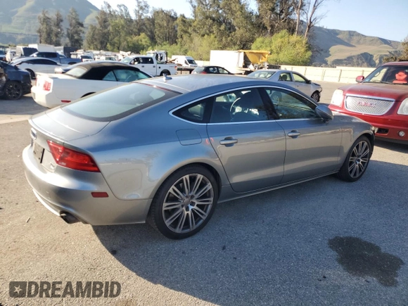2013 Audi A7 3.0 Premium Plus with VIN WAUYGAFC5DN110909, listed as a Copart auction lot 52111465 with 109,461 mi miles and Salvage Title. Bid and sale history available at carsss.com. Image 3.