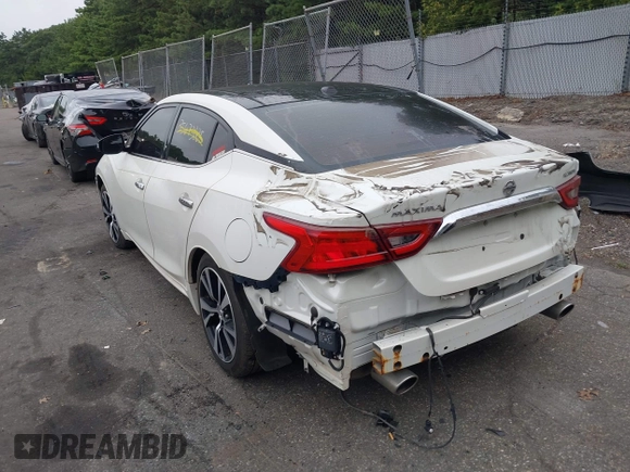 2018 Nissan Maxima SV with VIN 1N4AA6AP6JC366325, listed as a IAAI auction lot 39954805 with 66,206 mi miles and . Bid and sale history available at DreamBid. Image 3.