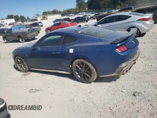 2024 Ford Mustang Dark Horse with VIN 1FA6P8R02R5502375, listed as a Copart auction lot 75478814 with 0 mi miles and Salvage Title. Bid and sale history available at carsss.com. Image 2.