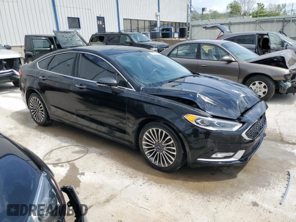 2017 Ford Fusion SE with VIN 3FA6P0H92HR166630, listed as a Copart auction lot 53854855 with 74,832 mi miles and Non repairable. Bid and sale history available at DreamBid. Image 4.