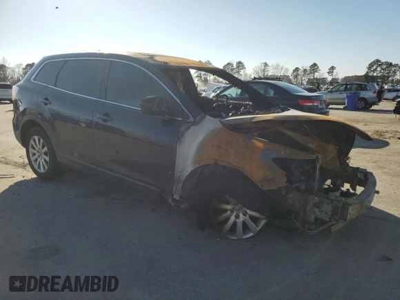 2010 Mazda CX-9 Sport with VIN JM3TB2MAXA0200110, listed as a Copart auction lot 44568375 with 0 mi miles and Salvage Title. Bid and sale history available at carsss.com. Image 4.
