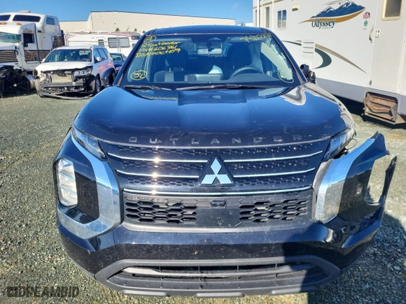 2024 Mitsubishi Outlander ES with VIN JA4J4UA84RZ606361, listed as a Copart auction lot 75227234 with 21,434 mi miles and Salvage Title. Bid and sale history available at carsss.com. Image 5.