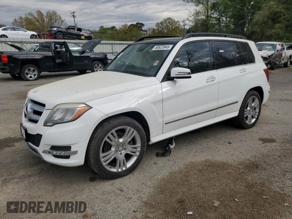 2015 Mercedes-Benz GLK GLK 350 with VIN WDCGG8JB2FG427344, listed as a Copart auction lot 50623945 with 117,351 mi miles and Salvage Title. Bid and sale history available at carsss.com. Image 1.